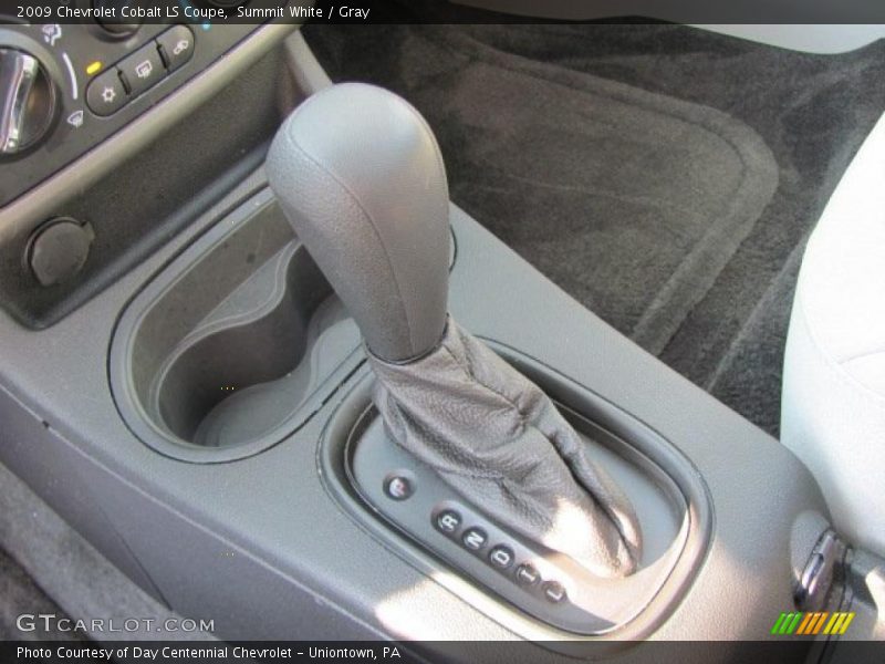 Summit White / Gray 2009 Chevrolet Cobalt LS Coupe