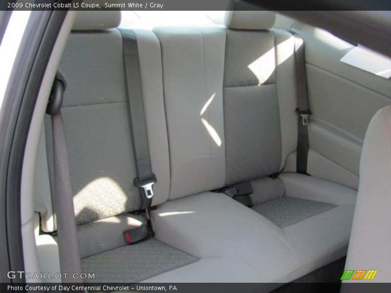 Summit White / Gray 2009 Chevrolet Cobalt LS Coupe