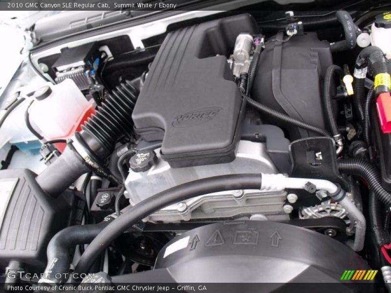 Summit White / Ebony 2010 GMC Canyon SLE Regular Cab