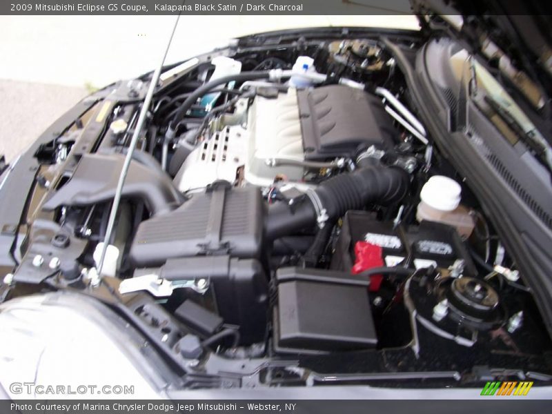 Kalapana Black Satin / Dark Charcoal 2009 Mitsubishi Eclipse GS Coupe