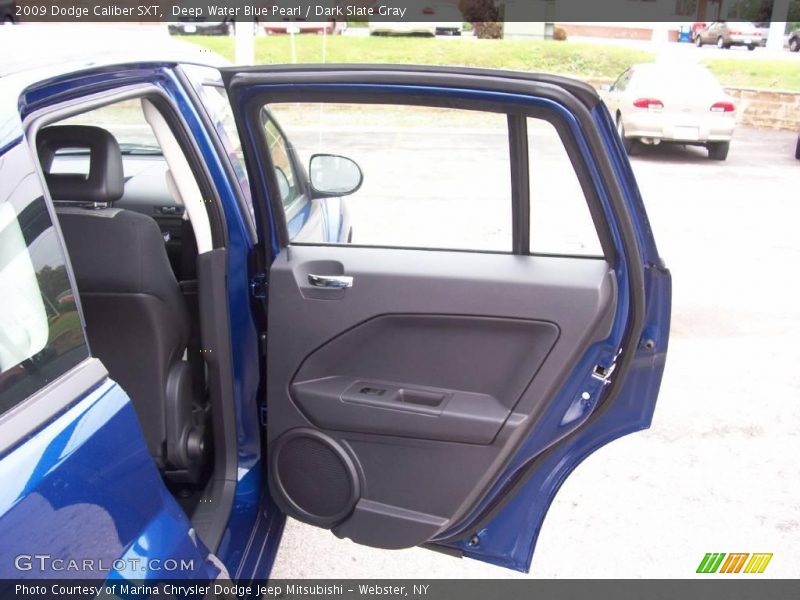 Deep Water Blue Pearl / Dark Slate Gray 2009 Dodge Caliber SXT