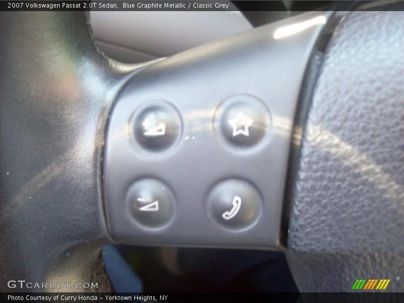 Blue Graphite Metallic / Classic Grey 2007 Volkswagen Passat 2.0T Sedan