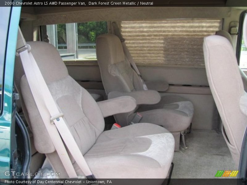 Dark Forest Green Metallic / Neutral 2000 Chevrolet Astro LS AWD Passenger Van