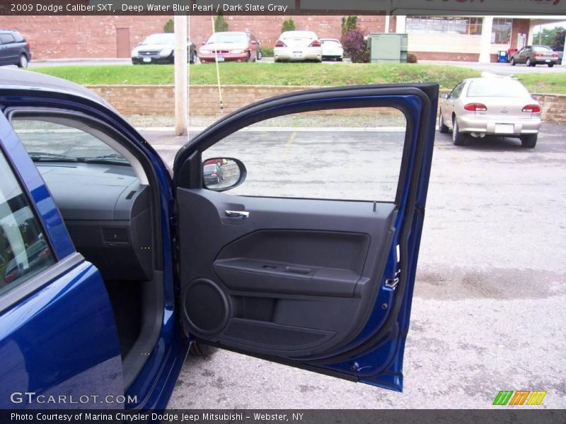 Deep Water Blue Pearl / Dark Slate Gray 2009 Dodge Caliber SXT