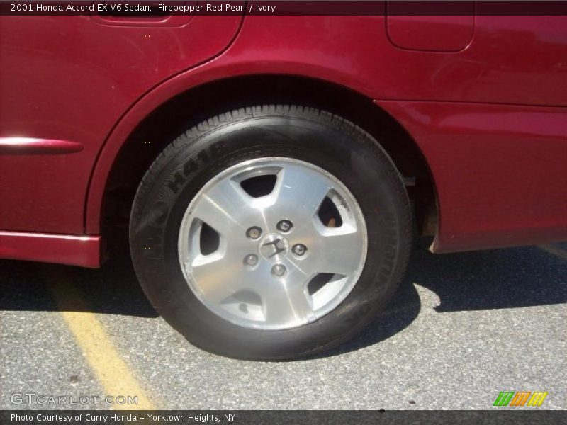 Firepepper Red Pearl / Ivory 2001 Honda Accord EX V6 Sedan