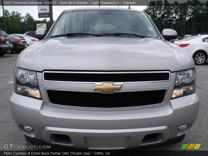 Silver Birch Metallic / Light Titanium/Dark Titanium 2007 Chevrolet Suburban 1500 LT