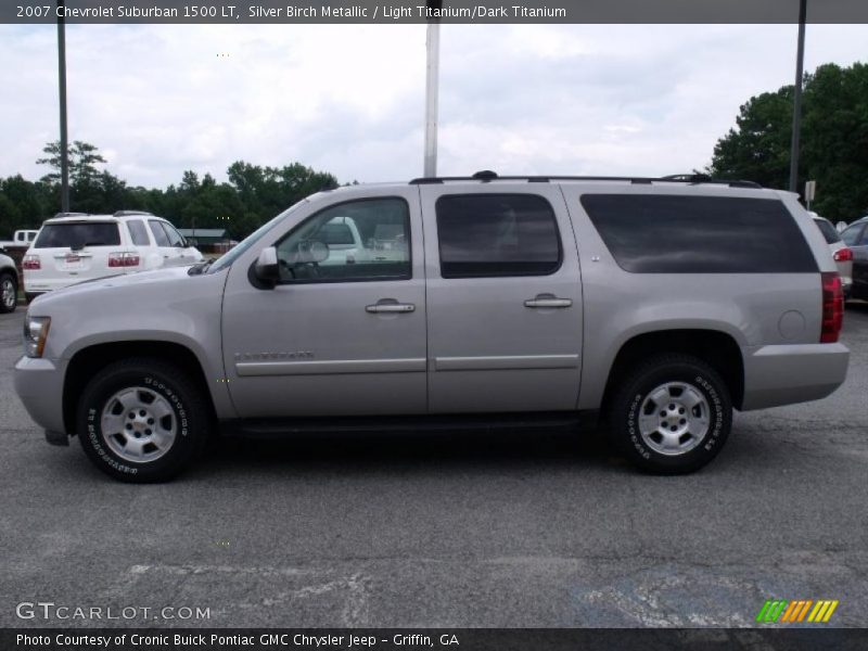 Silver Birch Metallic / Light Titanium/Dark Titanium 2007 Chevrolet Suburban 1500 LT