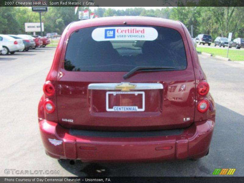 Sport Red Metallic / Gray 2007 Chevrolet HHR LS