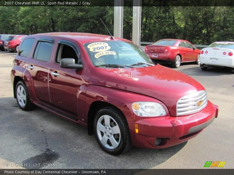 Sport Red Metallic / Gray 2007 Chevrolet HHR LS