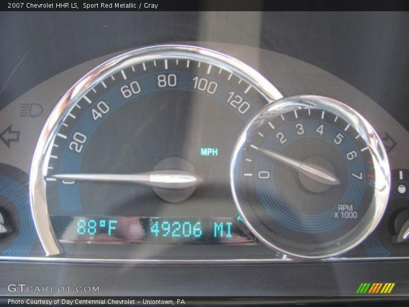 Sport Red Metallic / Gray 2007 Chevrolet HHR LS