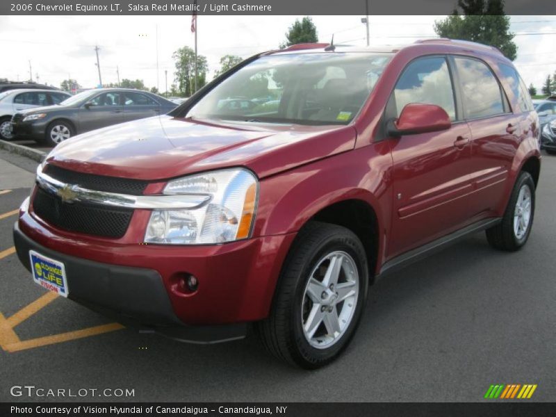 Salsa Red Metallic / Light Cashmere 2006 Chevrolet Equinox LT