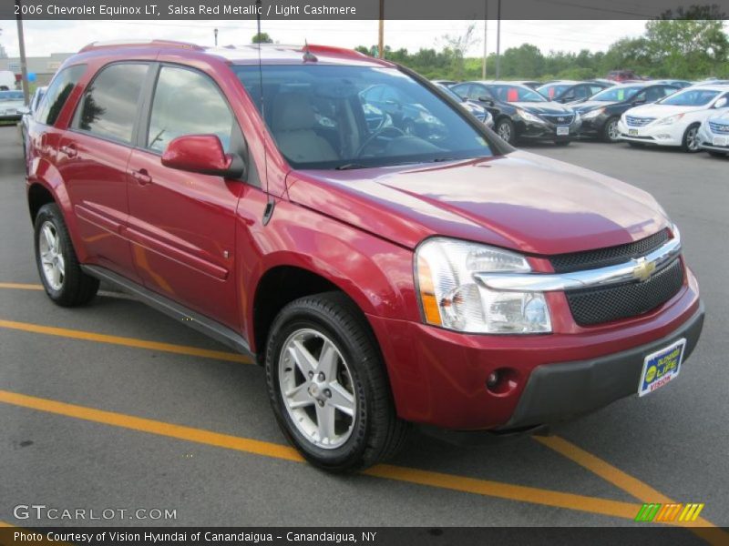 Salsa Red Metallic / Light Cashmere 2006 Chevrolet Equinox LT