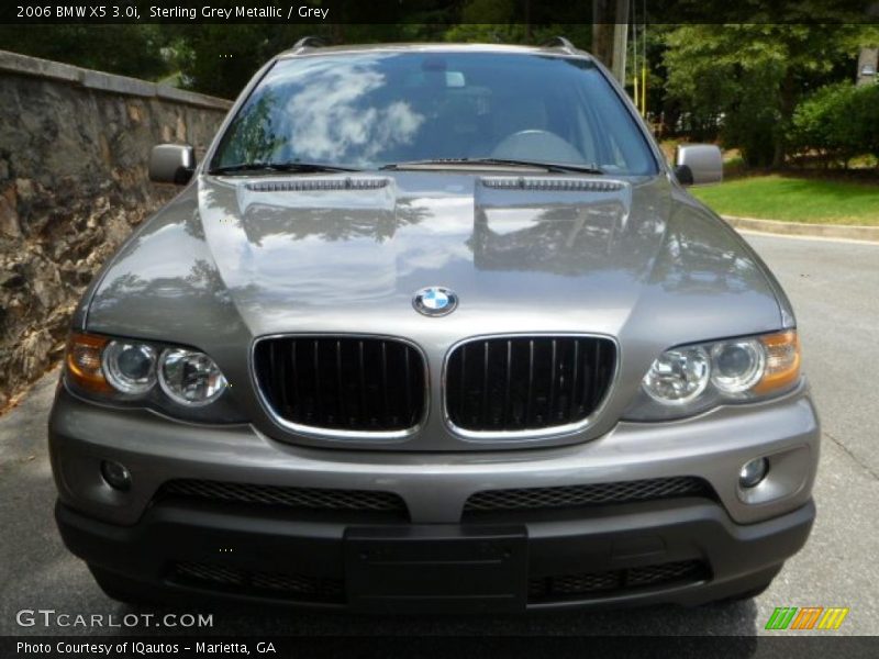 Sterling Grey Metallic / Grey 2006 BMW X5 3.0i