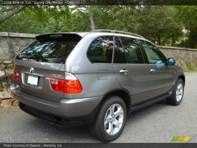 Sterling Grey Metallic / Grey 2006 BMW X5 3.0i