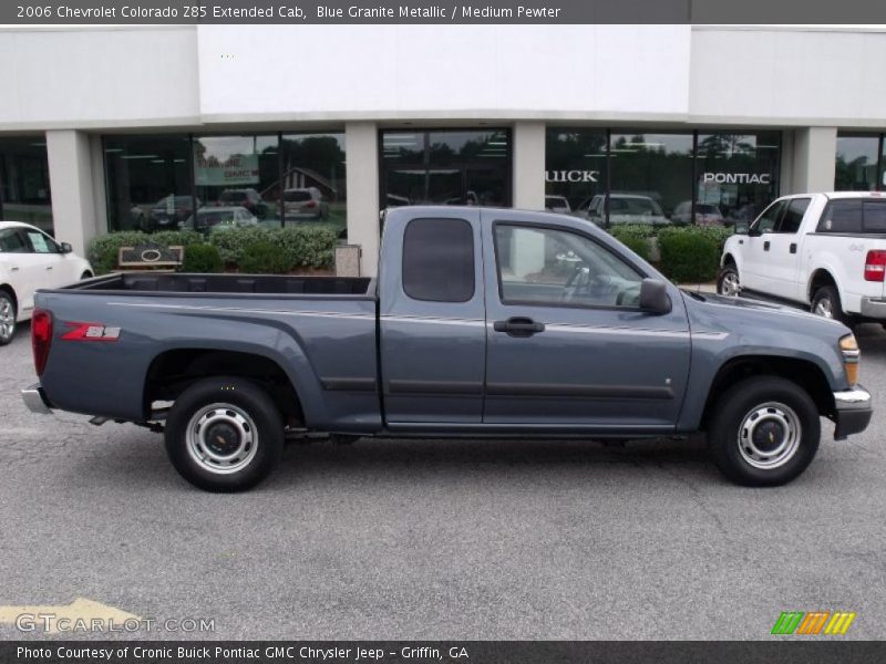 Blue Granite Metallic / Medium Pewter 2006 Chevrolet Colorado Z85 Extended Cab