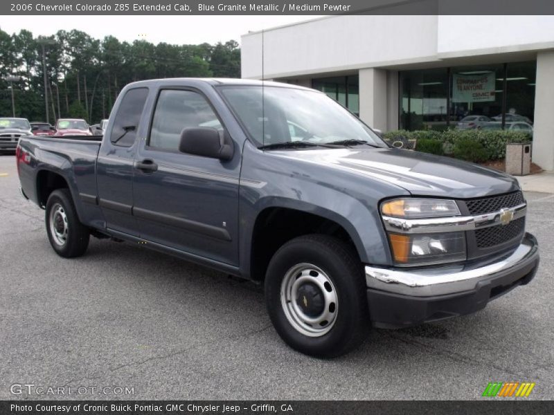 Blue Granite Metallic / Medium Pewter 2006 Chevrolet Colorado Z85 Extended Cab