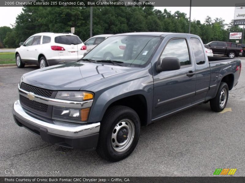 Blue Granite Metallic / Medium Pewter 2006 Chevrolet Colorado Z85 Extended Cab