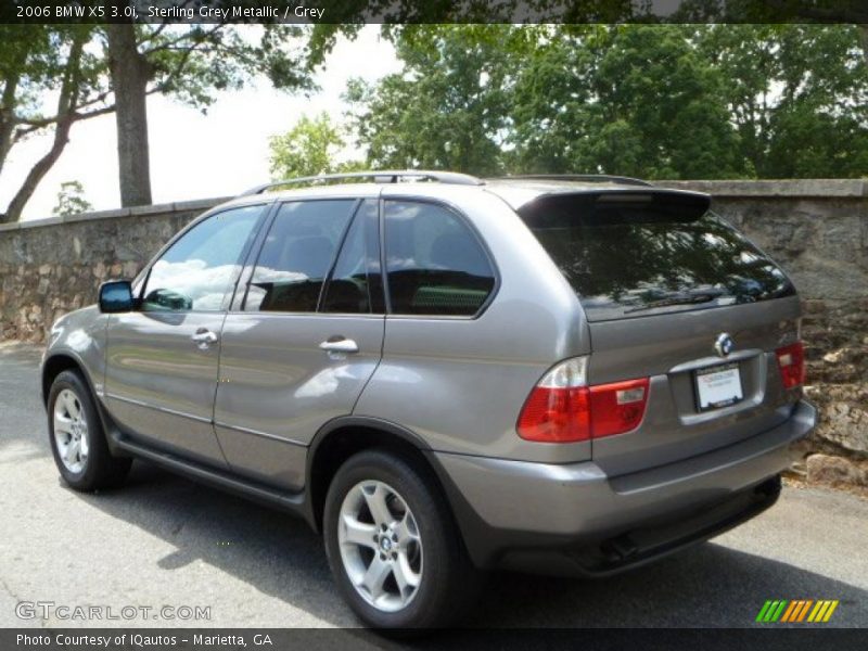 Sterling Grey Metallic / Grey 2006 BMW X5 3.0i