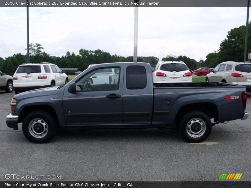 Blue Granite Metallic / Medium Pewter 2006 Chevrolet Colorado Z85 Extended Cab