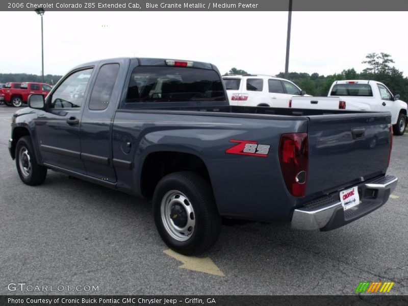 Blue Granite Metallic / Medium Pewter 2006 Chevrolet Colorado Z85 Extended Cab