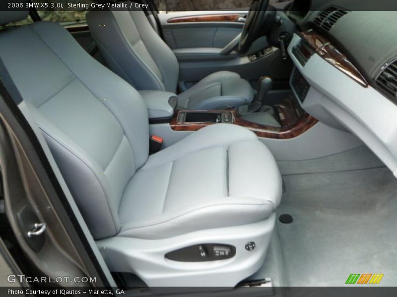 Sterling Grey Metallic / Grey 2006 BMW X5 3.0i