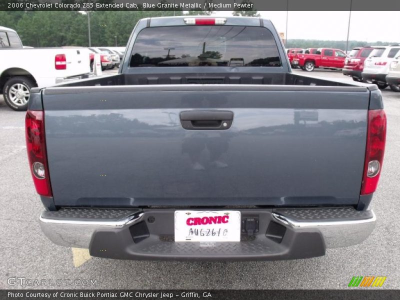 Blue Granite Metallic / Medium Pewter 2006 Chevrolet Colorado Z85 Extended Cab