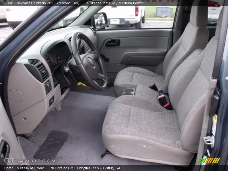 Blue Granite Metallic / Medium Pewter 2006 Chevrolet Colorado Z85 Extended Cab