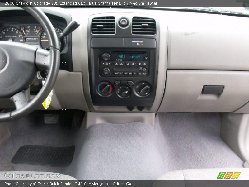 Blue Granite Metallic / Medium Pewter 2006 Chevrolet Colorado Z85 Extended Cab