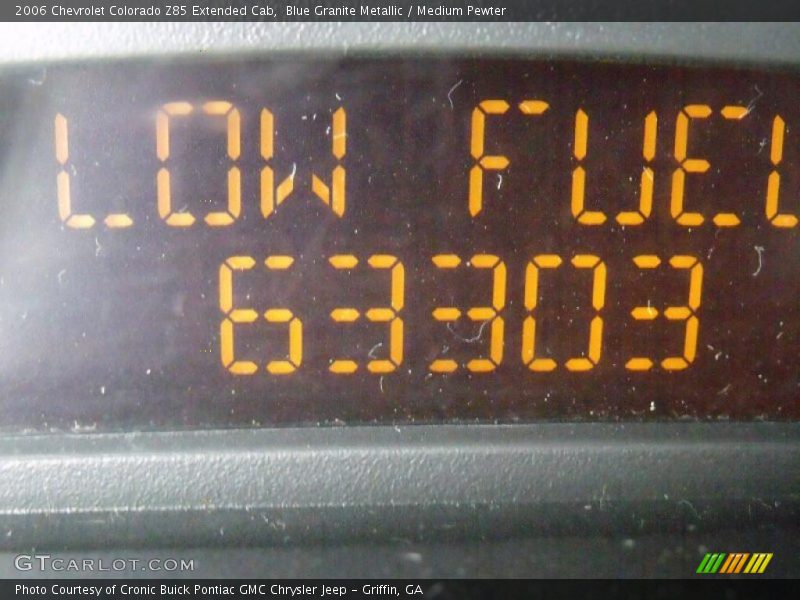 Blue Granite Metallic / Medium Pewter 2006 Chevrolet Colorado Z85 Extended Cab