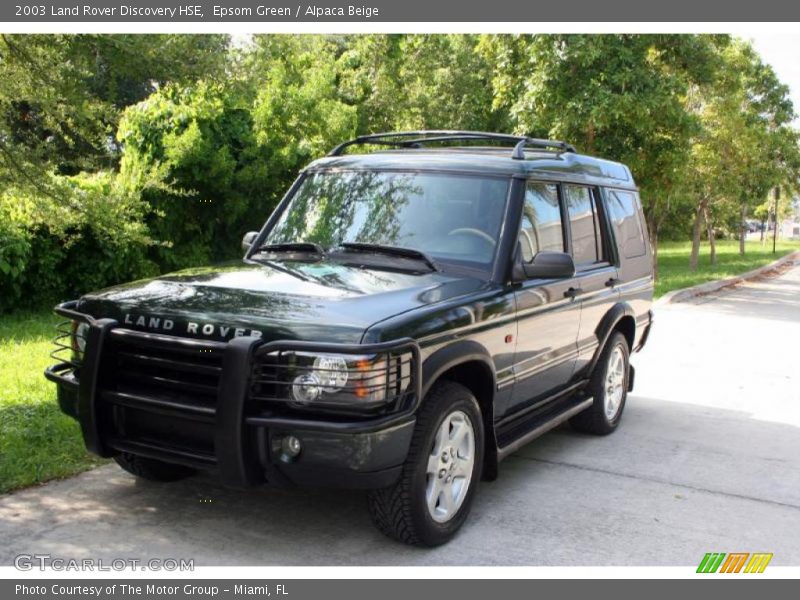 Epsom Green / Alpaca Beige 2003 Land Rover Discovery HSE