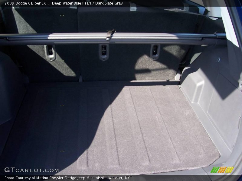 Deep Water Blue Pearl / Dark Slate Gray 2009 Dodge Caliber SXT