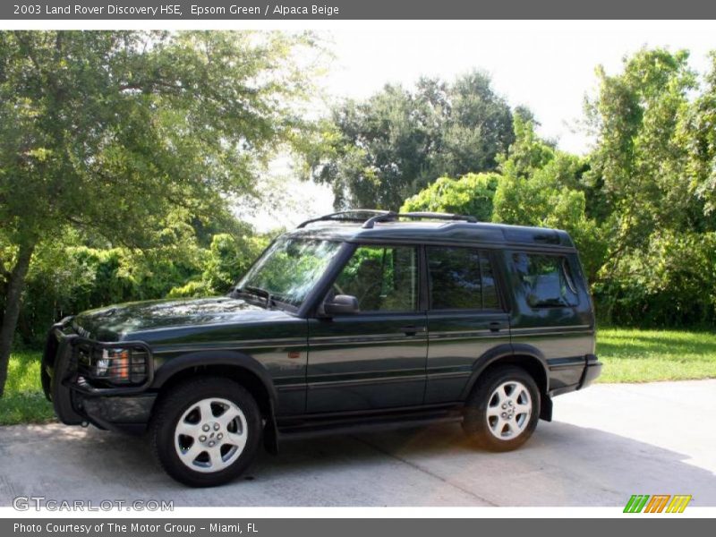Epsom Green / Alpaca Beige 2003 Land Rover Discovery HSE