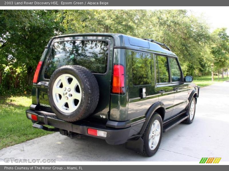 Epsom Green / Alpaca Beige 2003 Land Rover Discovery HSE