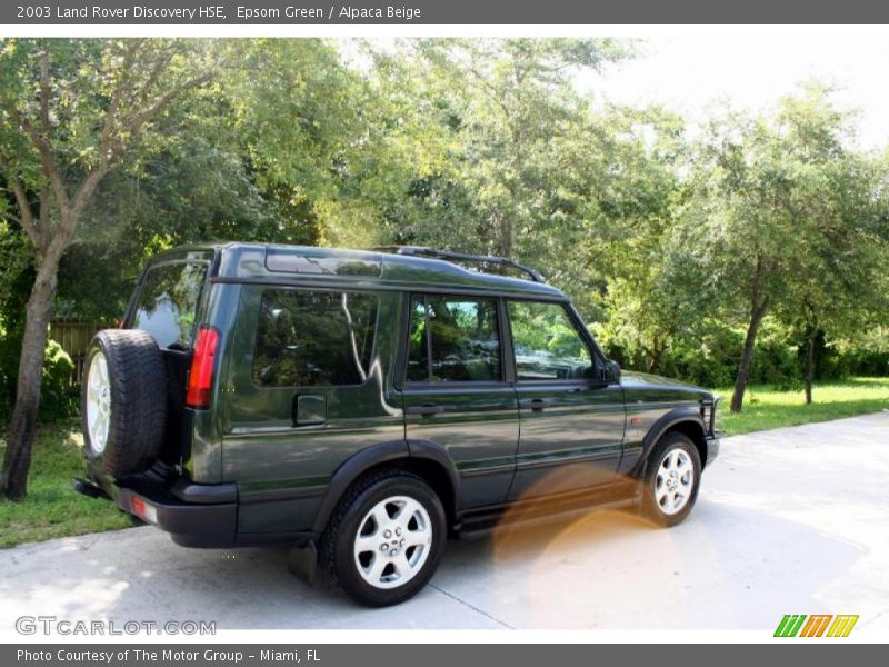 Epsom Green / Alpaca Beige 2003 Land Rover Discovery HSE