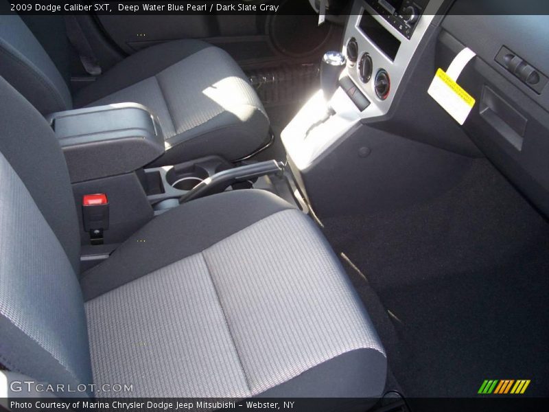 Deep Water Blue Pearl / Dark Slate Gray 2009 Dodge Caliber SXT