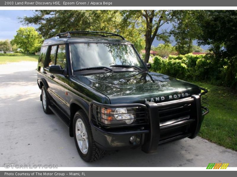 Epsom Green / Alpaca Beige 2003 Land Rover Discovery HSE