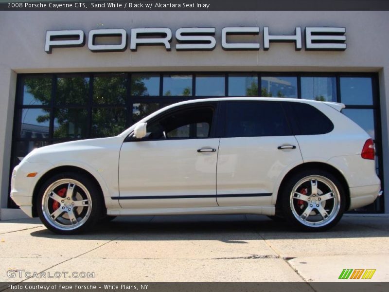 Sand White / Black w/ Alcantara Seat Inlay 2008 Porsche Cayenne GTS