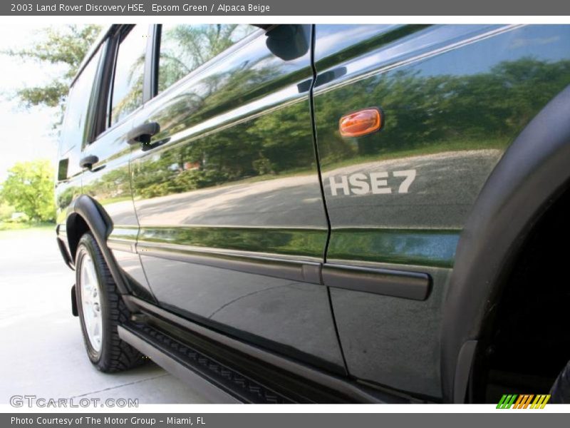 Epsom Green / Alpaca Beige 2003 Land Rover Discovery HSE