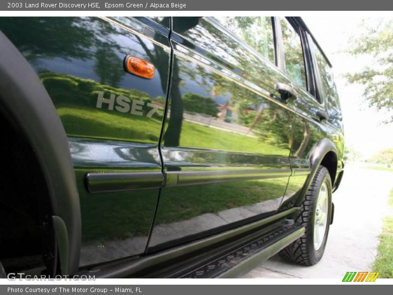 Epsom Green / Alpaca Beige 2003 Land Rover Discovery HSE