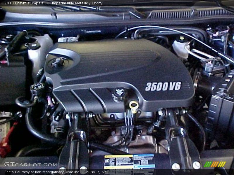 Imperial Blue Metallic / Ebony 2010 Chevrolet Impala LT