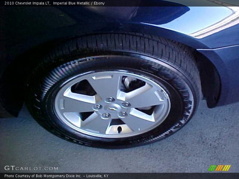 Imperial Blue Metallic / Ebony 2010 Chevrolet Impala LT