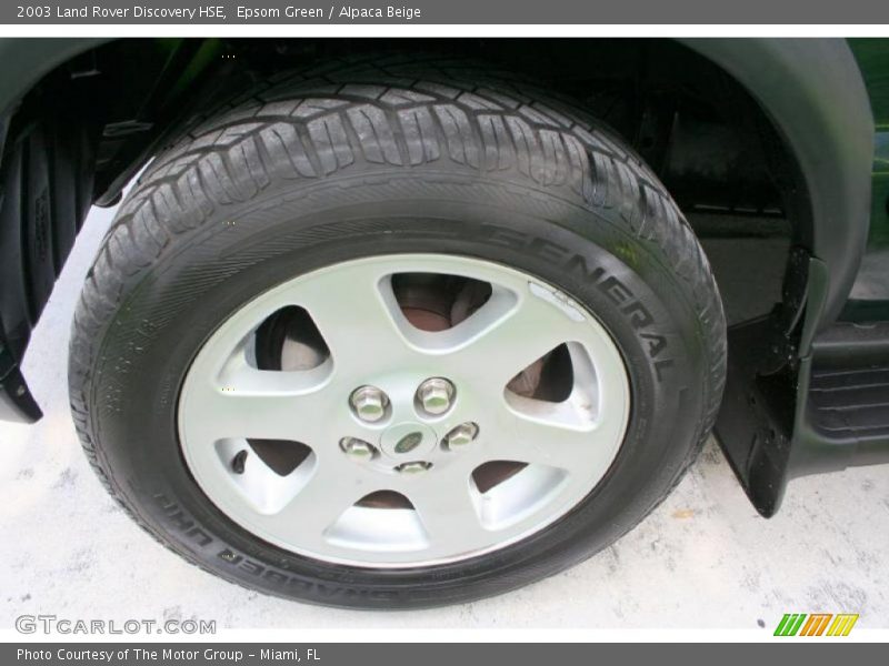 Epsom Green / Alpaca Beige 2003 Land Rover Discovery HSE