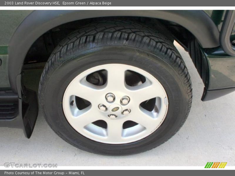 Epsom Green / Alpaca Beige 2003 Land Rover Discovery HSE