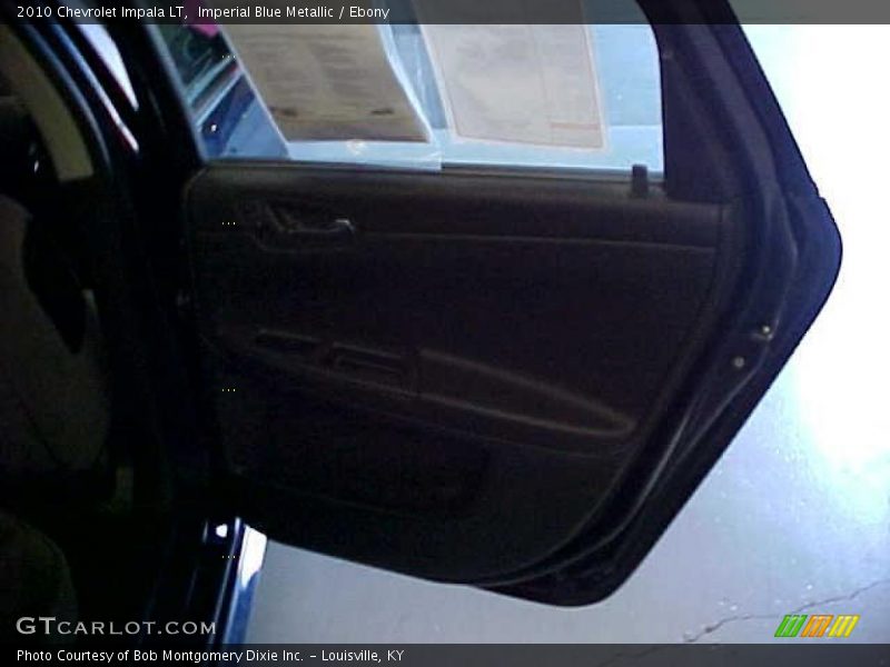 Imperial Blue Metallic / Ebony 2010 Chevrolet Impala LT