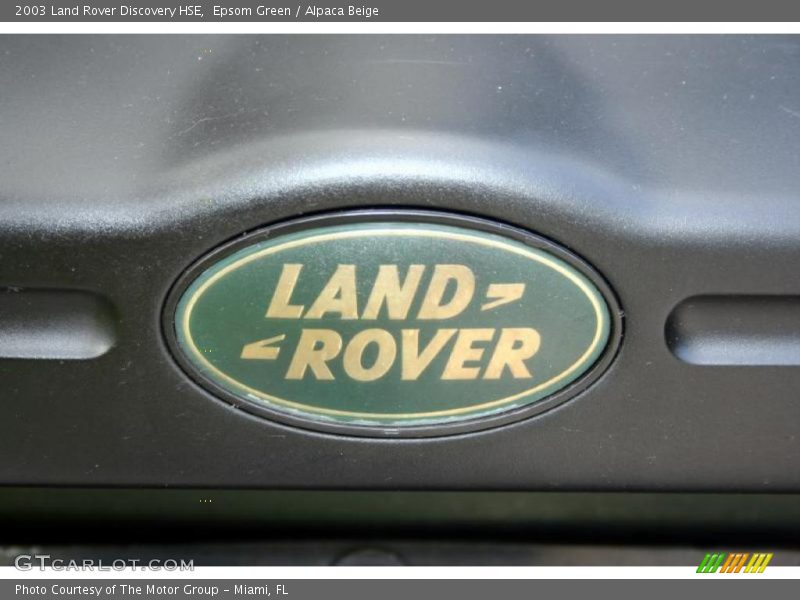 Epsom Green / Alpaca Beige 2003 Land Rover Discovery HSE