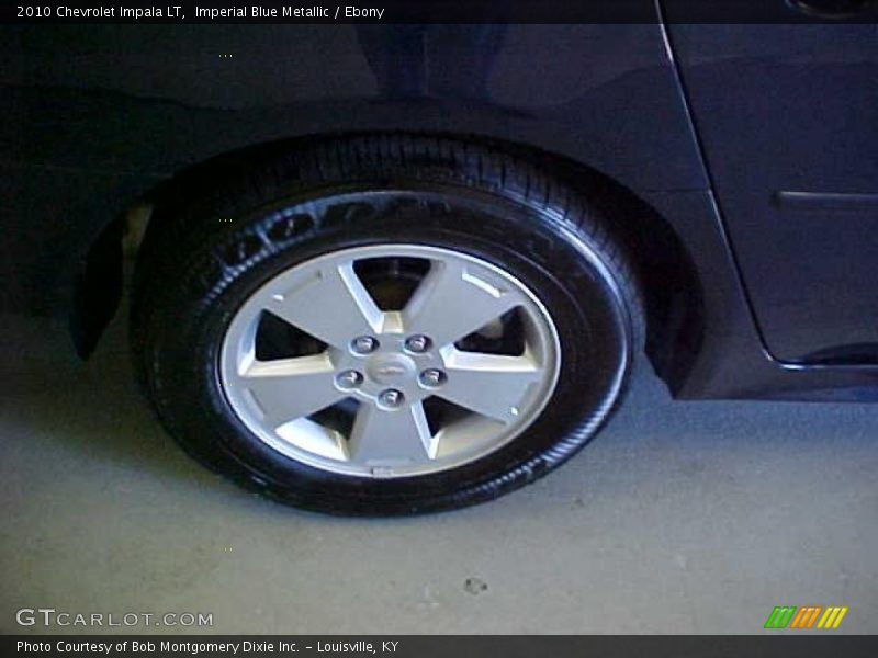 Imperial Blue Metallic / Ebony 2010 Chevrolet Impala LT