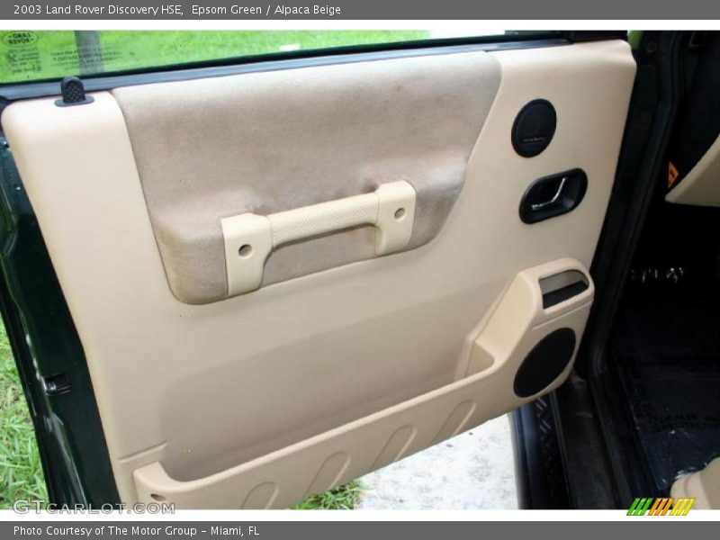 Epsom Green / Alpaca Beige 2003 Land Rover Discovery HSE