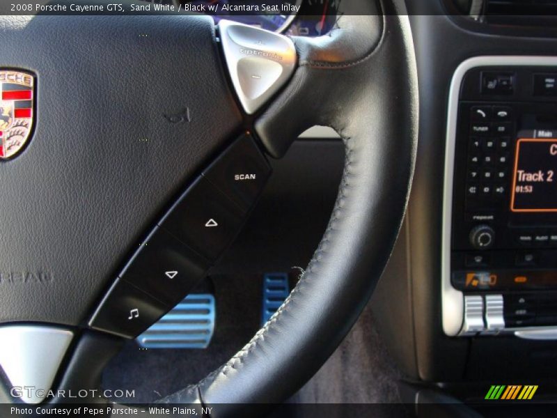 Sand White / Black w/ Alcantara Seat Inlay 2008 Porsche Cayenne GTS