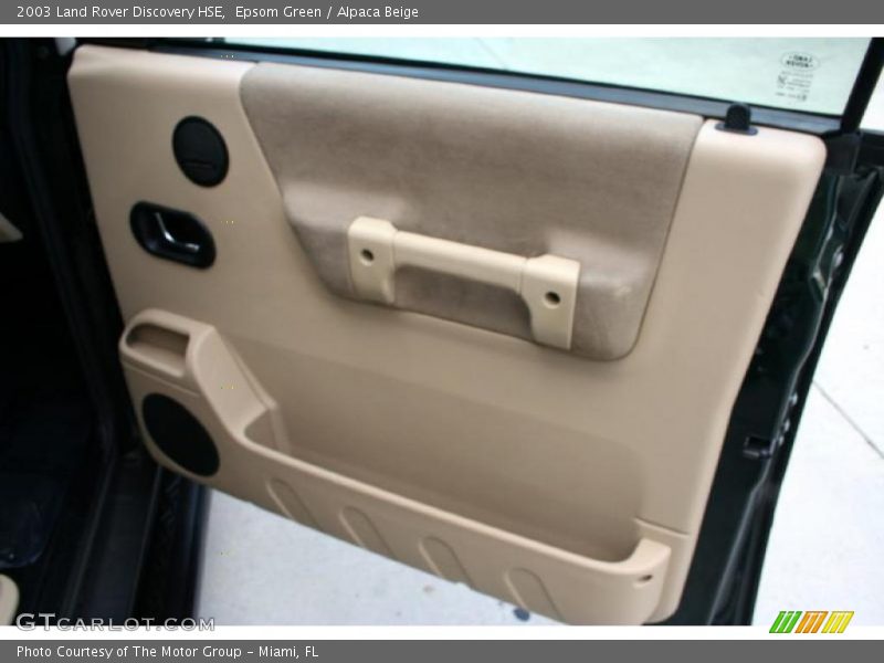 Epsom Green / Alpaca Beige 2003 Land Rover Discovery HSE