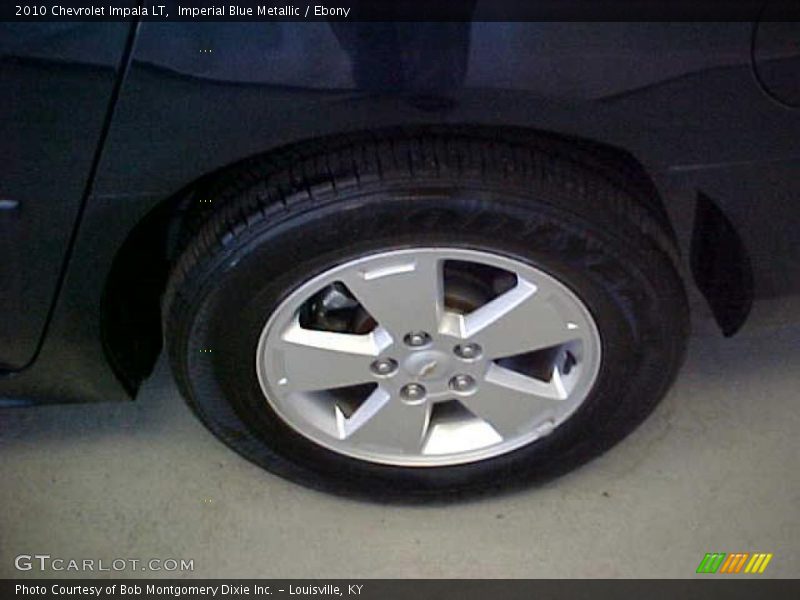 Imperial Blue Metallic / Ebony 2010 Chevrolet Impala LT